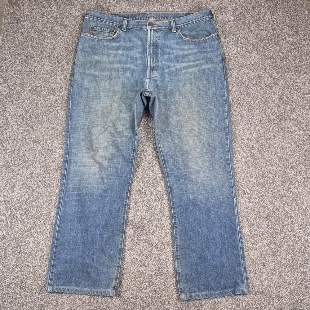 Polo Ralph Lauren Jeans Mens 38x28 Blue‎ Classic Five Pocket Straight Leg Denim